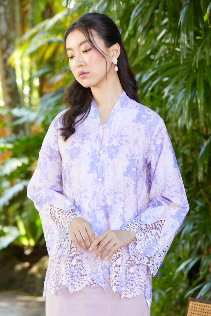 ATMA IN PRINTED LILAC